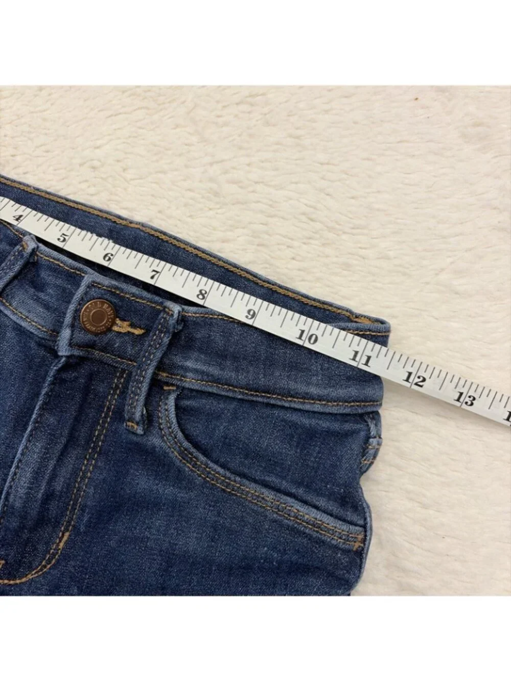 Old Navy 360 Stretch Ballerina Jeggings Distressed 12 Stretch